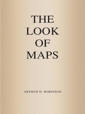 cover image of The Look of Maps